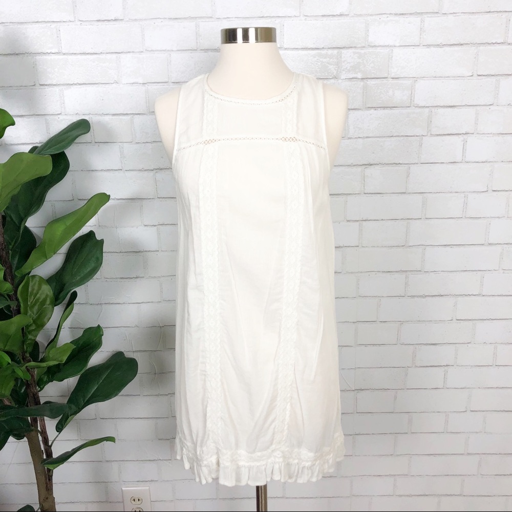 True Craft Young Contemporary Cream Dress Sz M NEW